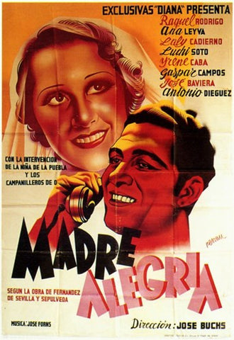 Madre Alegria Movie Poster Print