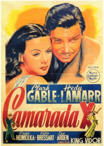 Comrade X Movie Poster Print