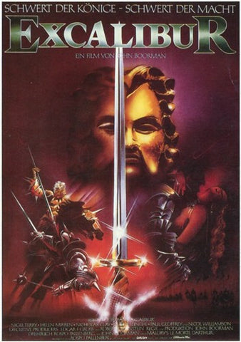 Excalibur Movie Poster Print