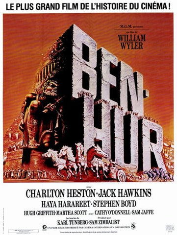Ben Hur Movie Poster Print