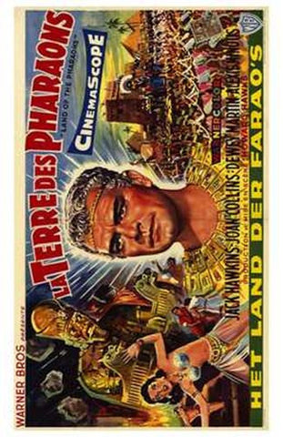 Land of the Pharaohs Movie Poster Print