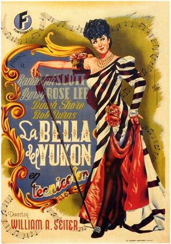 Belle of the Yukon Movie Poster Print