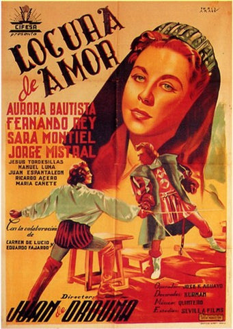 Locura De Amor Movie Poster Print