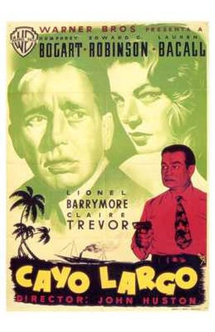 Key Largo Movie Poster Print