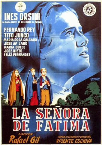 La Senora De Fatima Movie Poster Print