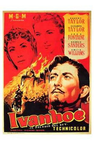 Ivanhoe Movie Poster Print