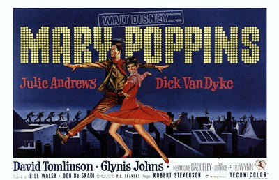 Mary Poppins Movie Poster Print