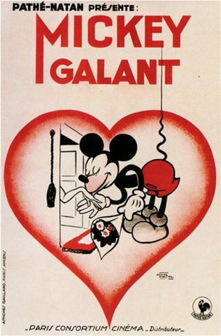 Mickey Mouse Movie Poster Print