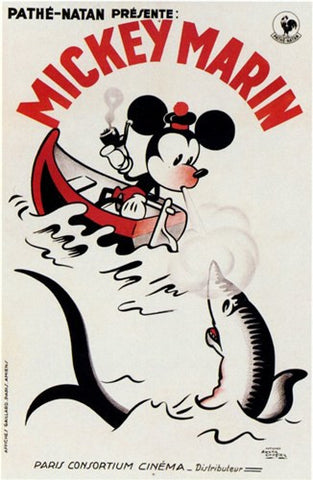 Mickey Mouse Movie Poster Print