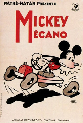 Mickey Mouse Movie Poster Print