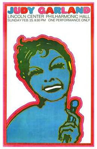 Judy Garland Movie Poster Print