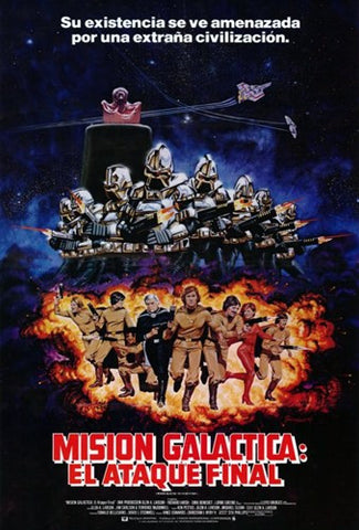 Mission Galactica: The Cyclon Attack Movie Poster Print