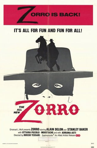 Zorro Movie Poster Print