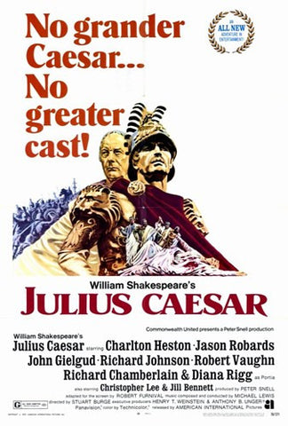 Julius Caesar Movie Poster Print