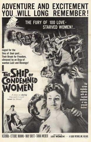 Ship of Condemned Women Movie Poster Print