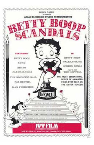 Betty Boop Scandal Movie Poster Print