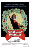 Silent Night Evil Night Movie Poster Print
