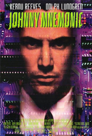 Johnny Mnemonic Movie Poster Print
