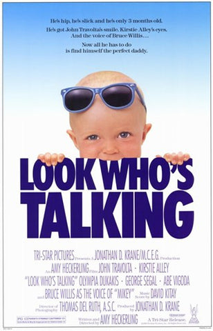 Look Who's Talking Movie Poster Print