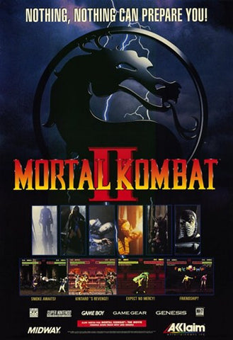 Mortal Kombat 2: Annihilation Movie Poster Print