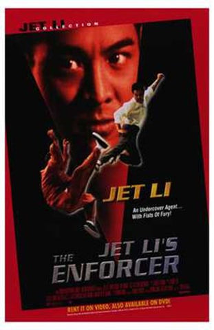 Jet Li's the Enforcer Movie Poster Print
