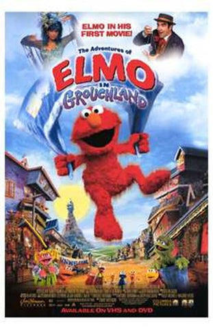 Elmo in Grouchland Movie Poster Print