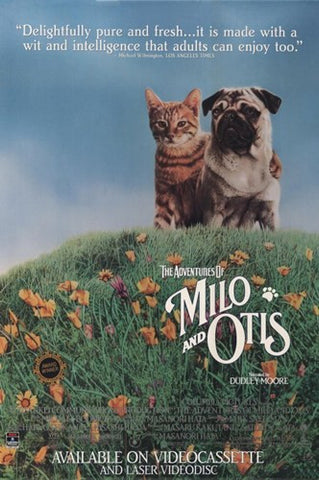 Milo and Otis Movie Poster Print