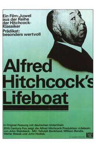 Lifeboat Movie Poster Print