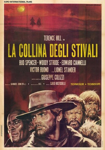 Boot Hill Movie Poster Print