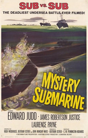 Mystery Submarine Movie Poster Print
