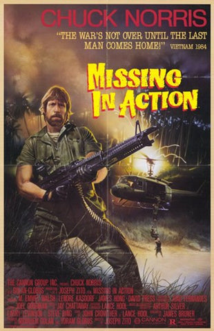 Missing in Action Movie Poster Print