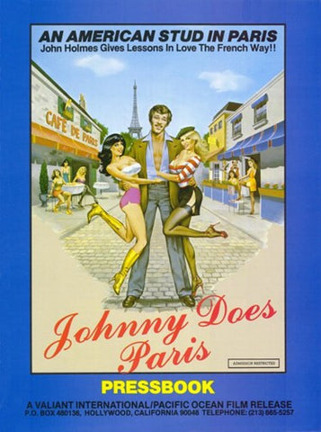 Johnny Does Paris Movie Poster Print