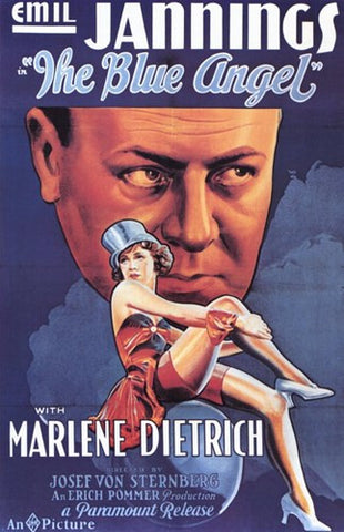 Blue Angel Movie Poster Print