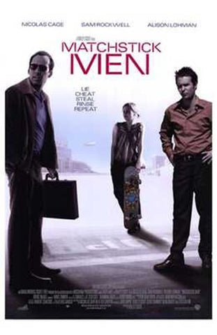 Matchstick Men Movie Poster Print