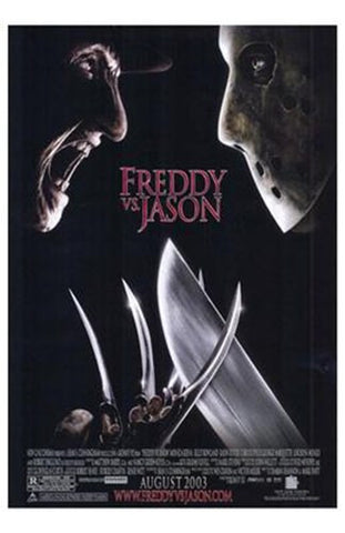 Freddy Vs Jason Movie Poster Print