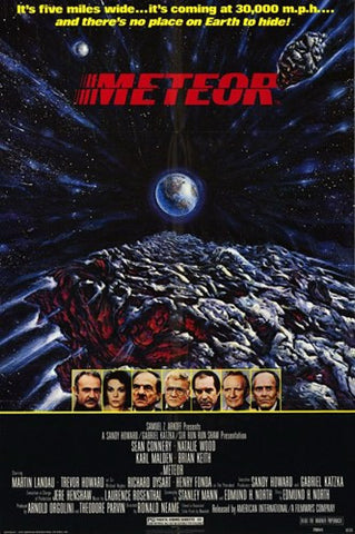 Meteor Movie Poster Print