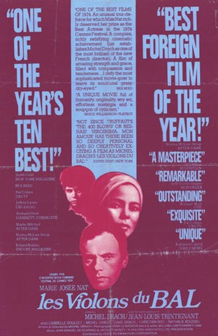 Les Violins Du Bal Movie Poster Print