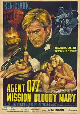 Mission Bloody Mary Movie Poster Print