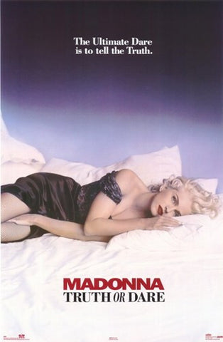 Madonna Truth or Dare Movie Poster Print