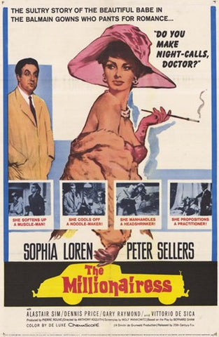 The Millionairess Movie Poster Print