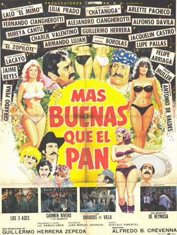 Mas buenas que el pan Movie Poster Print