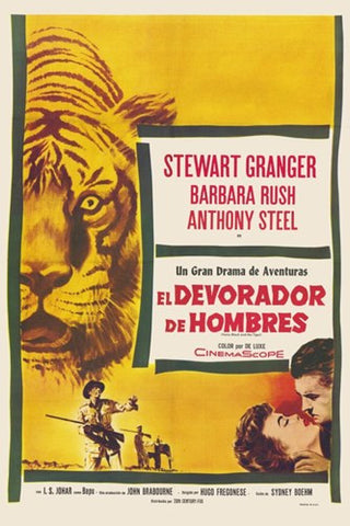 Harry Black and the Tiger Movie Poster Print