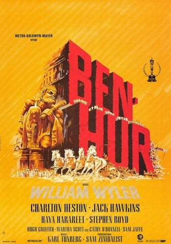 Ben Hur Movie Poster Print