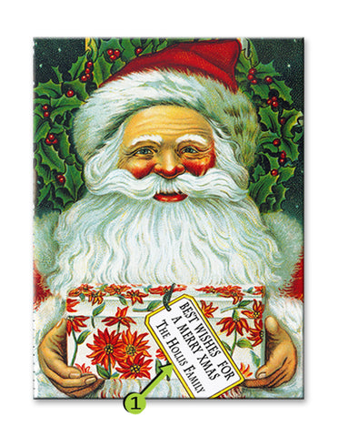 Best Wishes, Christmas Metal 28x38