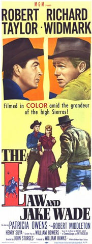 Law and Jake Wade Movie Poster Print