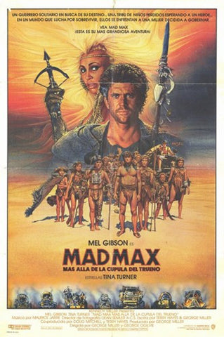 Mad Max Beyond Thunderdome Movie Poster Print