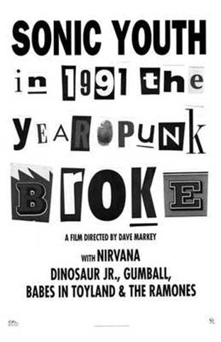 1991: the Year Punk Broke Movie Poster Print