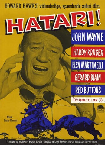 Hatari Movie Poster Print