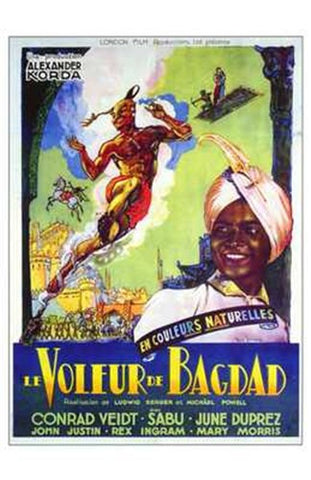 The Thief of Bagdad Movie Poster Print