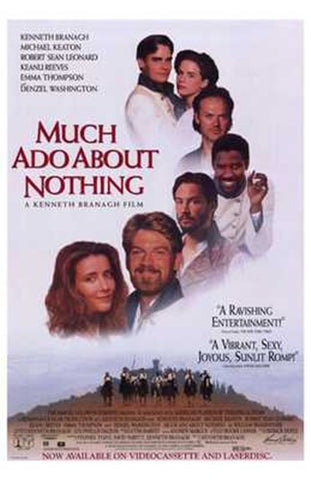 Much Ado About Nothing Movie Poster Print